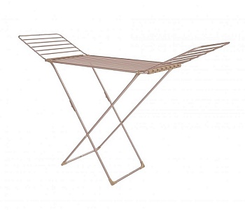 Сушилка напольная складная 18 м, розовое золото, Nika СБТ18/РЗ