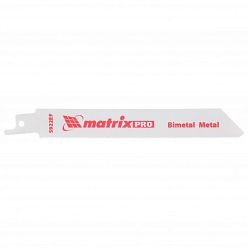 Полотно по металлу для сабельной пилы S922EF 125/1.4 мм, Bimetal, 2 шт, Pro Matrix 782009