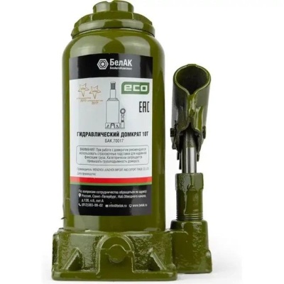 Домкрат гидравлический ECO 10т БелАК БАК.70017