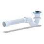 Сифон для душевого поддона 1 1/2''х40 c гибкой трубкой АНИ Пласт E115
