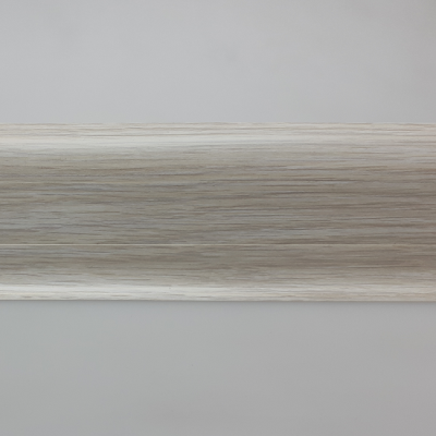 Плинтус "Идеал Комфорт" 252 Ясень Белый 2.2 м