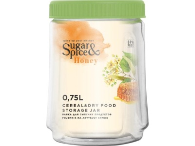 Банка для сыпучих продуктов 0,75 л SE224810050 Sugar&Spice