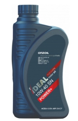 Масло моторное полусинтетическое ONZOIL 10W-40 IDEAL SN (0.9 л)