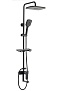 Душевая система со смесителем VST112Black, VODA