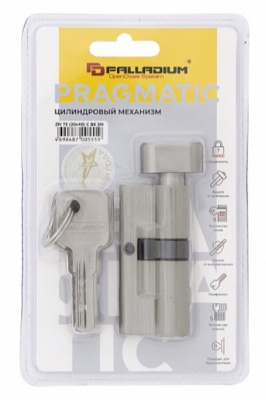 Цилиндровый механизм ZN 70 (30x40) C BK SN Palladium