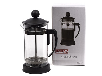 Френч-пресс стеклянный 350мл, WY-SP006-350