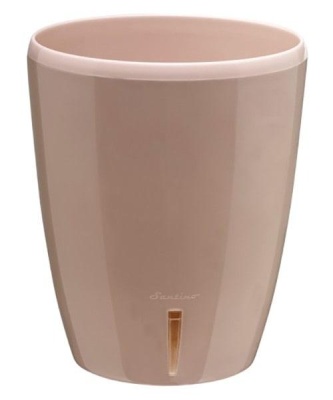 Вазон (горшок) для орхидей 1,3 л ORCHIDEA TWIN Песочный