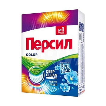 Порошок стиральный Color Deep Clean Plus Active Fresh автомат 450 г Персил Порошок стиральный Color Deep Clean Plus Active Fresh автомат 450 г Персил