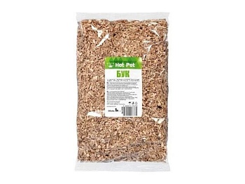 Щепа для копчения бук 1 л, Hot Pot 61420