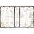 Плитка для стен Капелла бел низ 03 250x400 мм Gracia Ceramica