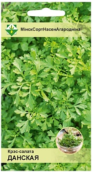 Кресс-салат Данский 1.5г МинскСортСемОвощ