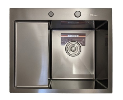 Мойка кухонная K35848B-R графит Gerhans