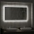 Зеркало Mercury LED 100х70 см Континент НН (подсветка, сенсор, диммер)