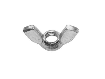 Гайка М12 барашковая, цинк, DIN 315 STARFIX