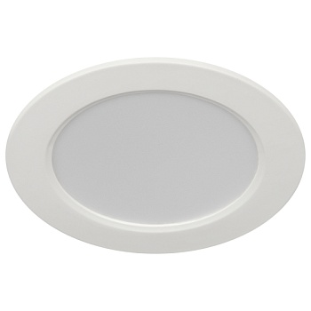 Светильник светодиодный встраиваемый круглый 9Вт 6500К, ЭРА LED 17-9-6K