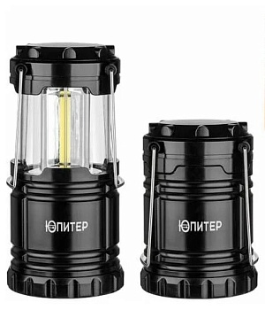 Фонарь светодиодный кемпинговый 3Вт 3xAА, Юпитер JP1049
