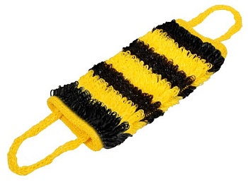 Мочалка Шмель 40x15 см Банные штучки