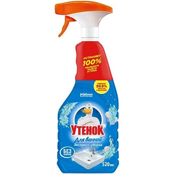 Средство для ванной комнаты Экспресс-уборка Туалетный Утенок 520 мл