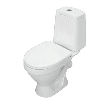 Унитаз-компакт напольный Лада Стандарт Sanita WC.CC/Lada/1-P/WHT.G/S1
