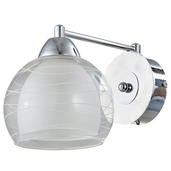 Светильник настенный COMBO 1xE27x60W алюм 1108/1W-3, Powerlight