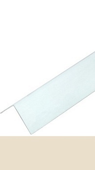 Угол арочный ПВХ 20х12мм 2,7 м слоновая кость, IDEAL