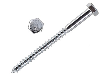 Шуруп сантехнический глухарь GL 8x90 мм Tech-KREP