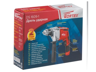 Дрель ударная DS 1609-1 WORTEX