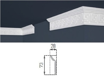 Потолочный плинтус Marbet Exclusive B-21 Потолочный плинтус Marbet Exclusive B-21