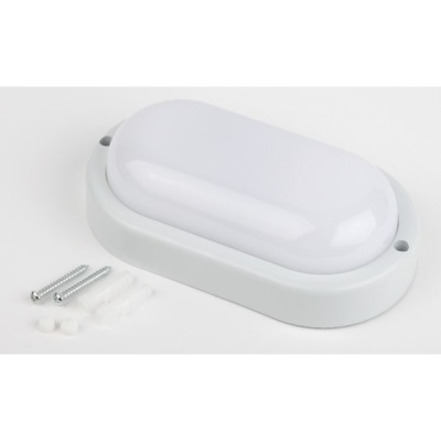 Светильник светодиодный овальный IP65 8Вт 760Лм 6500К D160 ЭРА