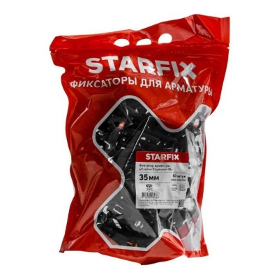 Фиксатор арматуры Стойка/Стульчик-30 (50 шт), STARFIX SMD4-35363-50