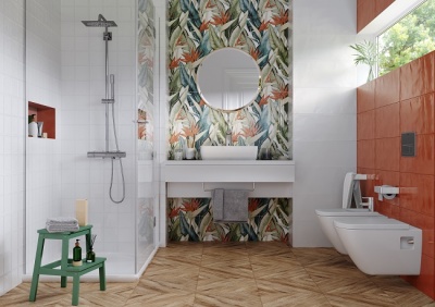 Плитка облицовочная Mango white square wall 01 250х600мм Gracia Ceramica