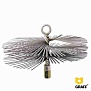 Щетка стальная круглая M12 для чистки дымоxода GRAFF