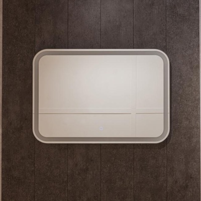 Зеркало Давид-S 80х55 см Silver Mirrors LED-00002738 (бегущая подсветка, сенсор, диммер)