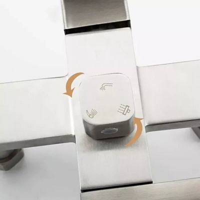 Душевая система с тропическим душем F24802 Frap