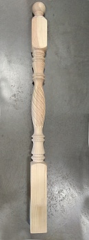 Столб фрезерованный №4, 80х80х1115 мм