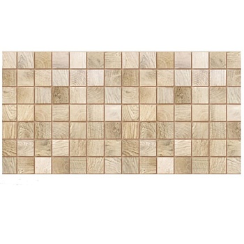 Панель ПВХ дерево 964x484мм Брус беленый, Grace