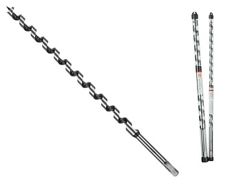 Сверло по дереву спиральное 40х460мм, GEPARD