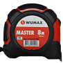 Рулетка измерительная 8м/25мм, 2 класс, MASTER WUMAX