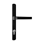 Ручка дверная на планке (черная) A25-85 LOCKit CGDMS030B-LS