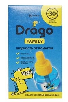 Жидкость от комаров 30 мл Grass Drago