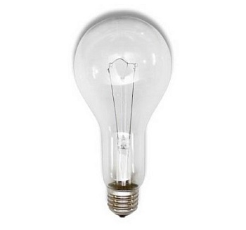 Лампа накаливания 150W (230-150 Т) А60 E27, термоизлучатель, Калашниково 8102101