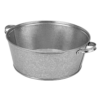 Таз овальный оцинкованный 13л, Сибртех 67585