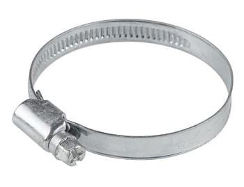 Хомут червячный 35-50 мм цинк DIN 3017 STARFIX