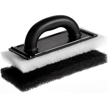 Терка с тканью для ручной полировки плитки, 070166 Inter-s