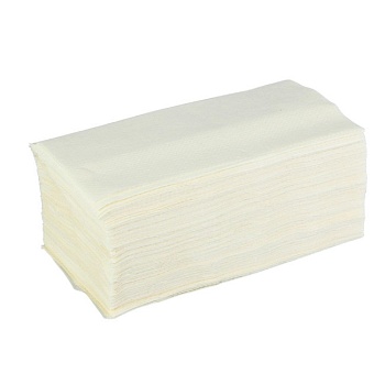 Полотенца бумажные однослойные 250 шт CLEAN V