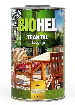 Масло тиковое пропиточное HELIOS BIOHEL, 1 л