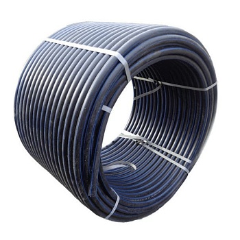 Труба ПЭ100 питьевая SDR13.6 25х2 черная PolyPlastic