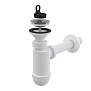 Сифон для умывальника, Alcaplast A410-BL-01