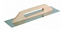 Гладилка швейцарская 130х580мм деревянная ручка FIRSTTOOL F040125