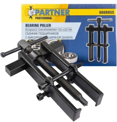 Съемник подшипников двухзахватный с фиксацией 8-50мм, Partner PA-666B055